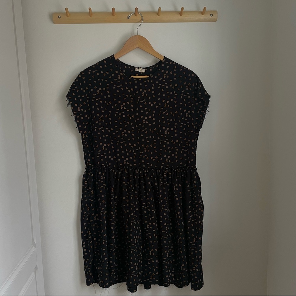 Urban Renewal Black and Brown Womens Mini Dress